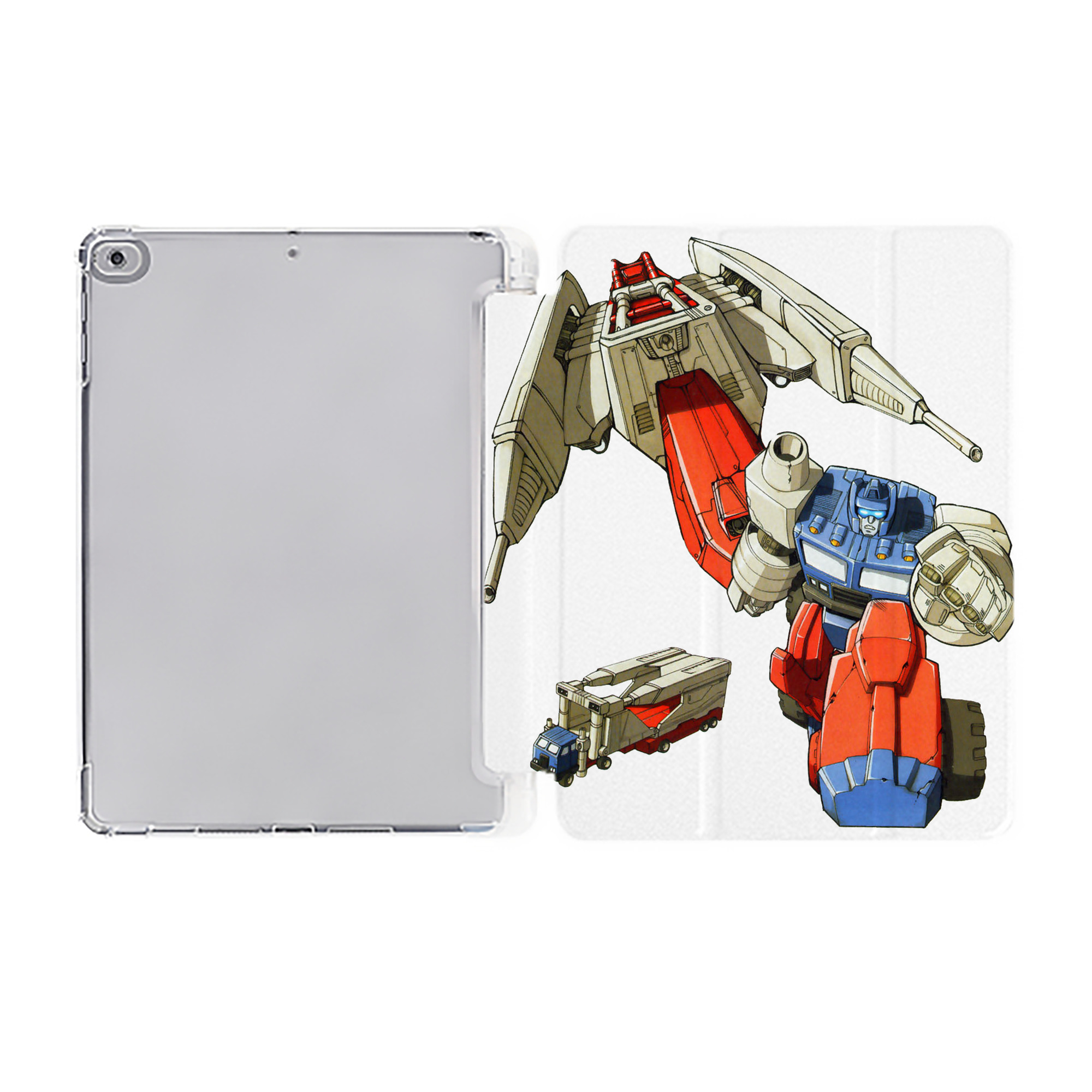 （画像用）  IPad ケース ペン収納付き 三つ折りスタンド PUレザー×シリコン 対応機種9.5/10.5/10.9インチ